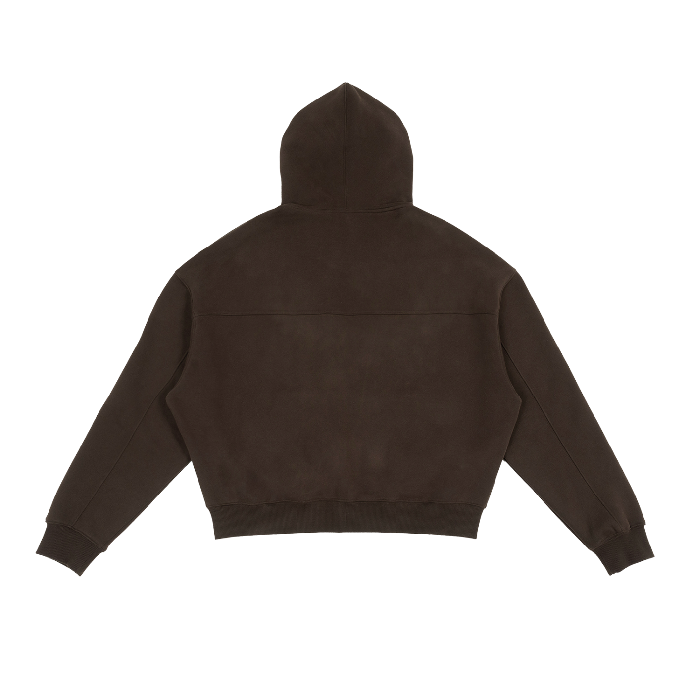 Zip-Up Boxy Hoodie
