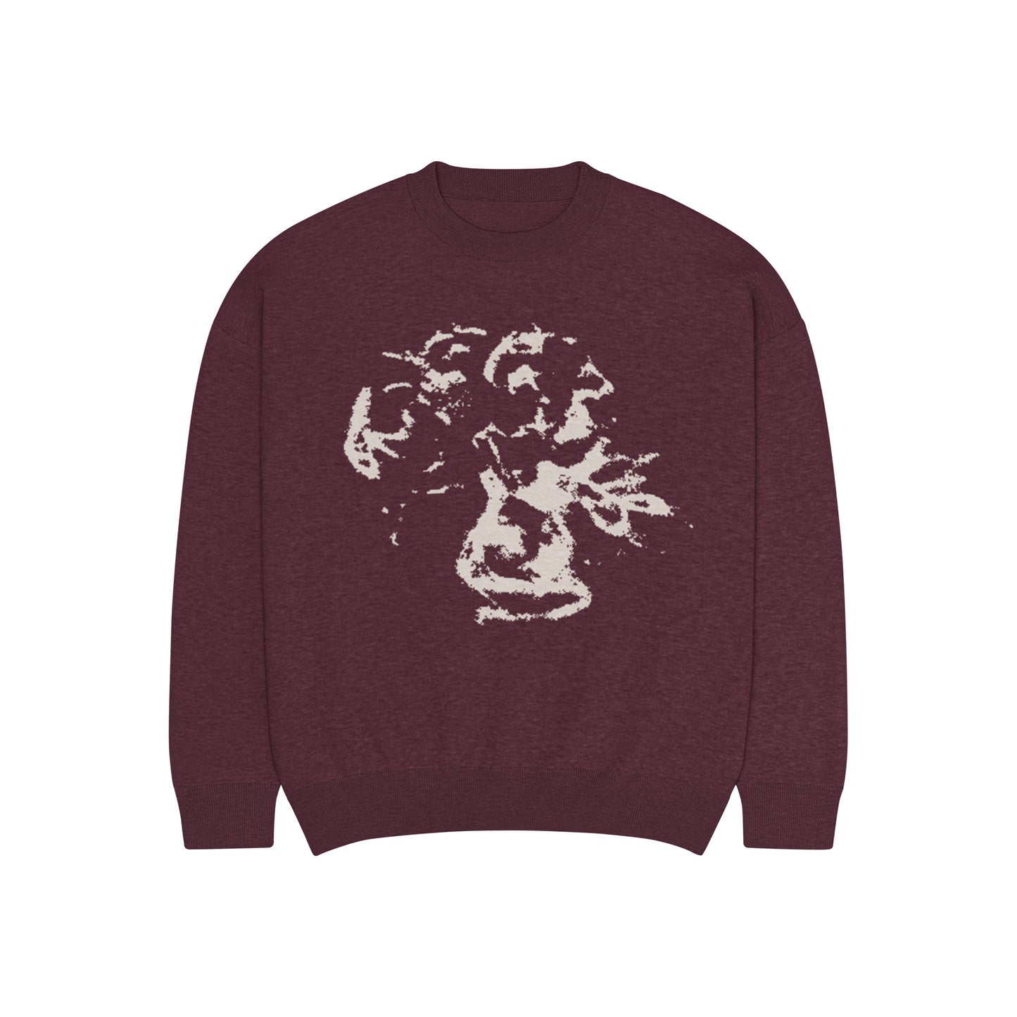 Flower Vase Knitted Sweater