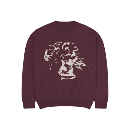 Flower Vase Knitted Sweater